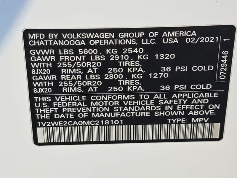2021 Volkswagen Atlas Cross Sport V6 SE Technology photo 24