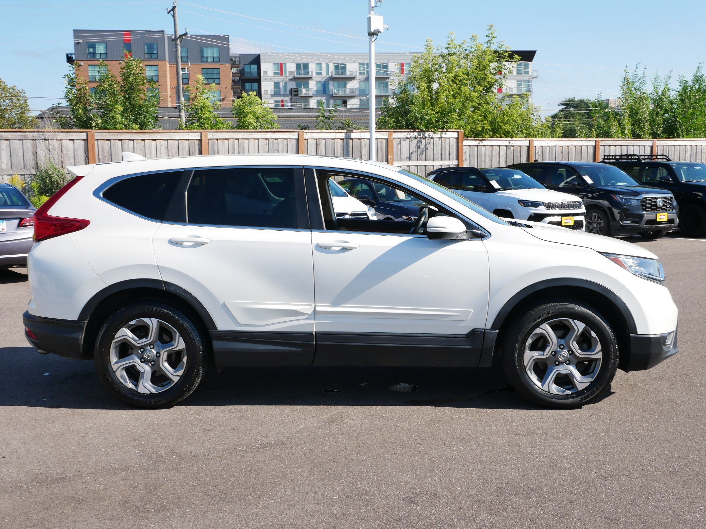 Certified 2017 Honda CR-V EX-L with VIN 5J6RW2H80HL048890 for sale in Hopkins, Minnesota