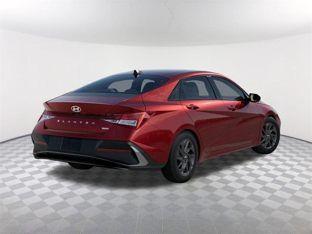 2026 Hyundai Elantra Hybrid Blue photo 2