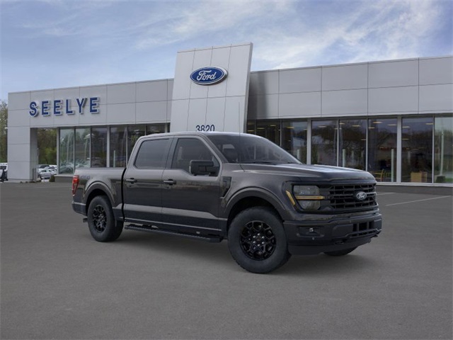 New 2025 Black Ford XLT image 1