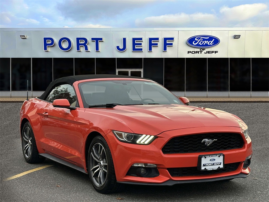 Used 2016 Ford Mustang EcoBoost Premium with VIN 1FATP8UHXG5280973 for sale in Port Jefferson Station, NY