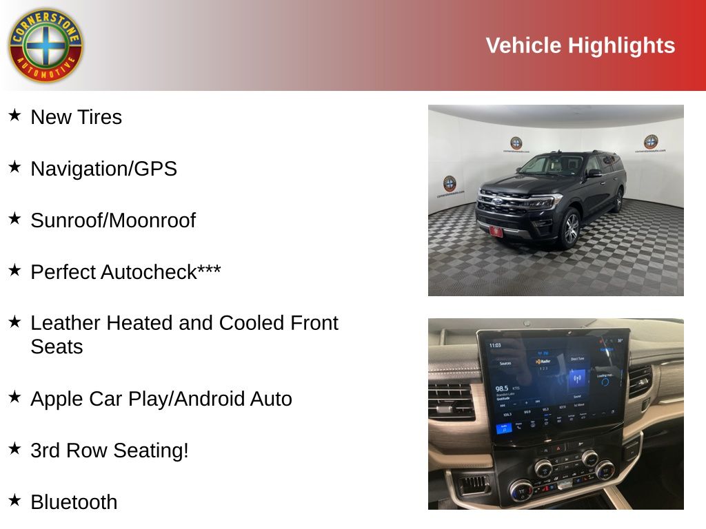 Used 2024 Ford Expedition Limited with VIN 1FMJK2A84REA40320 for sale in Elk River, Minnesota