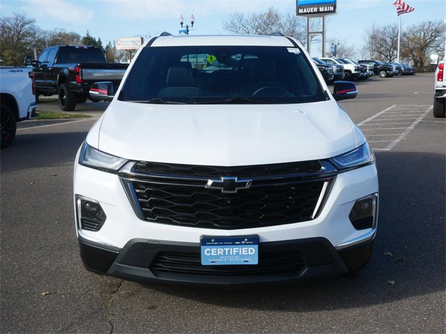 Certified 2023 Chevrolet Traverse Premier with VIN 1GNEVKKW8PJ176889 for sale in Anoka, Minnesota