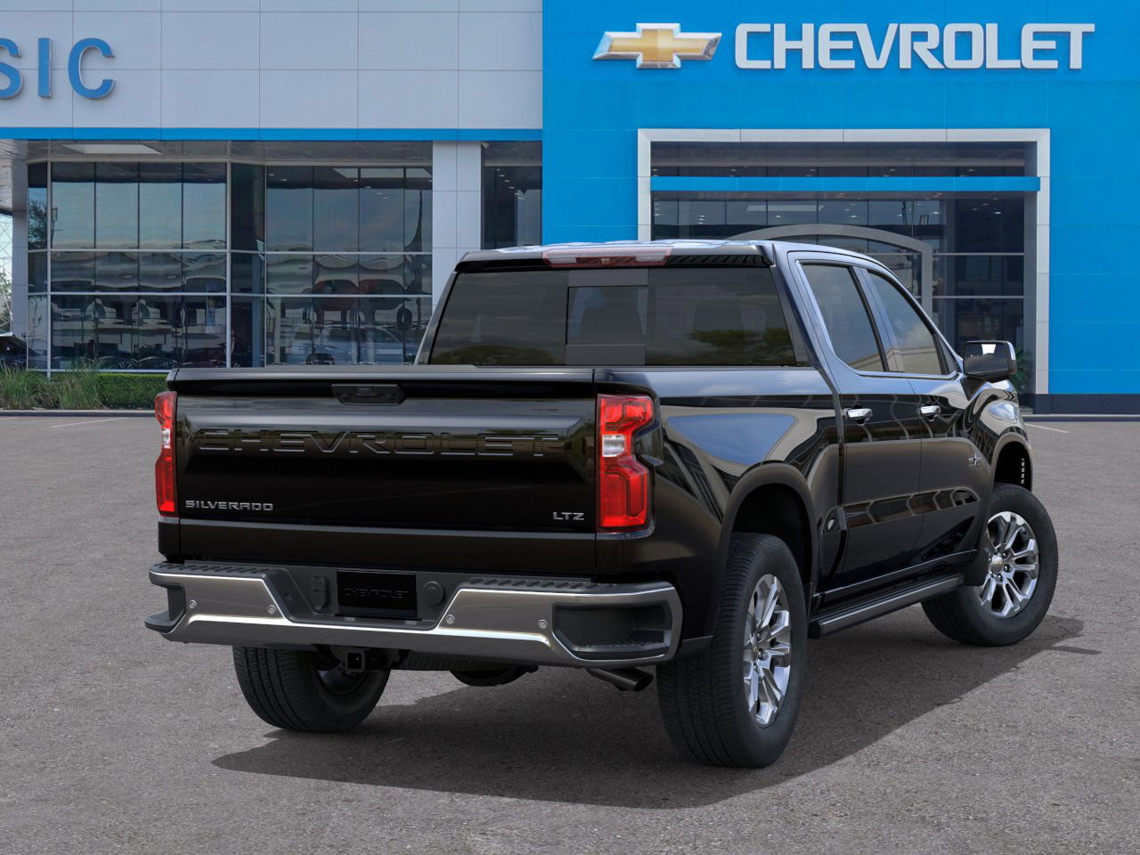 2025 Chevrolet Silverado 1500 LTZ Black at Classic Elite Chevrolet Hwy 6