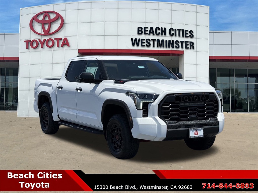 New 2025 White Toyota TRD Pro image 1