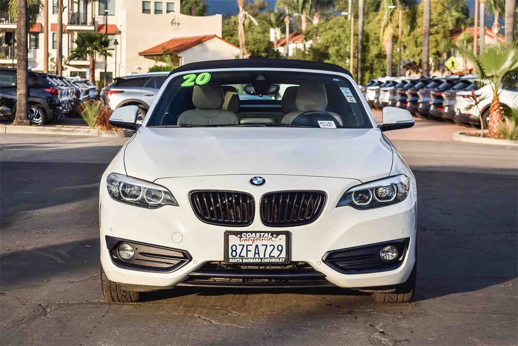 Used 2020 BMW 2 Series 230i with VIN WBA2M7C00L7E55492 for sale in Santa Barbara, CA