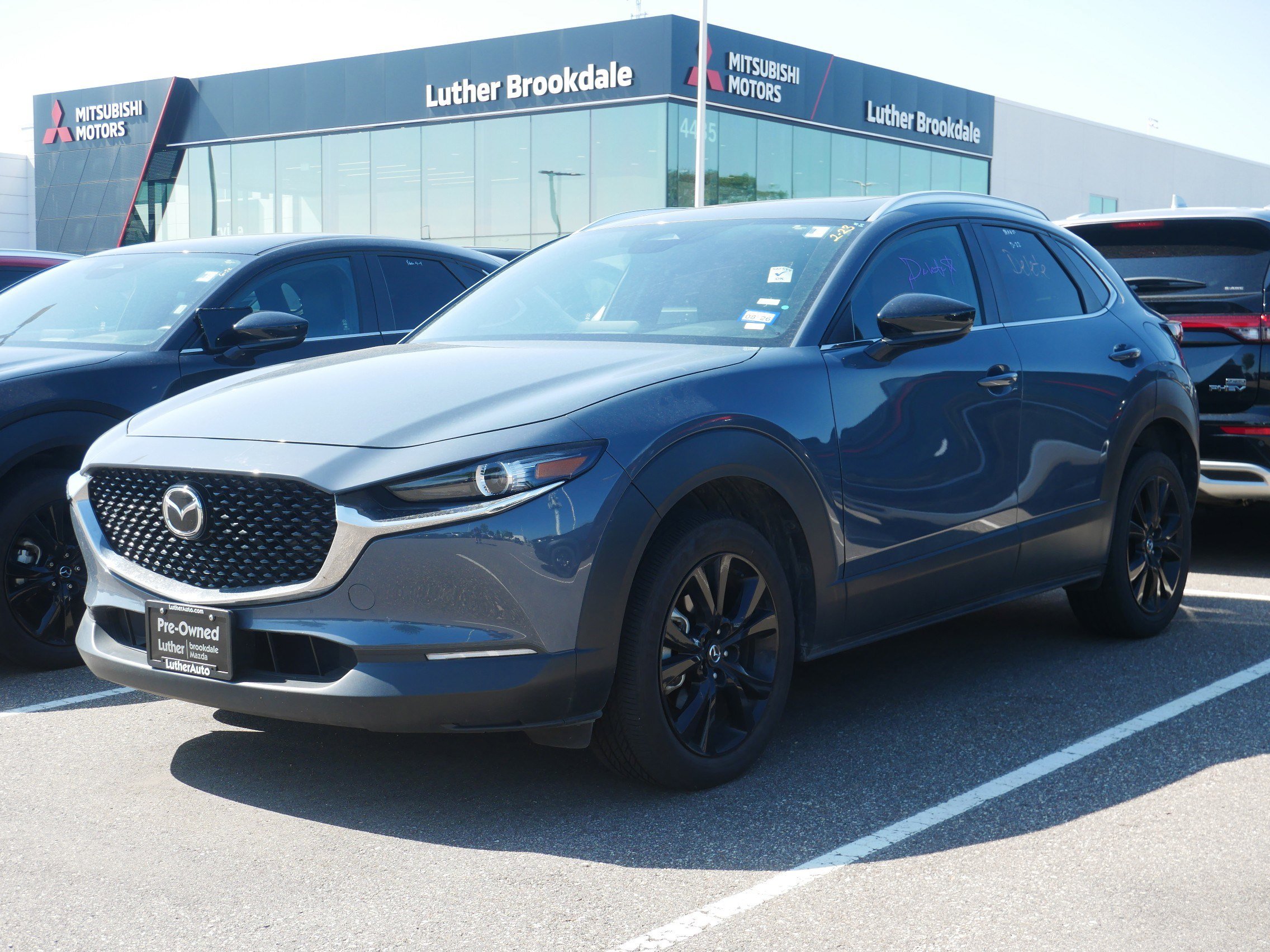 Certified 2025 Mazda CX-30 Carbon Edition with VIN 3MVDMBCM8SM755945 for sale in Brooklyn Center, Minnesota