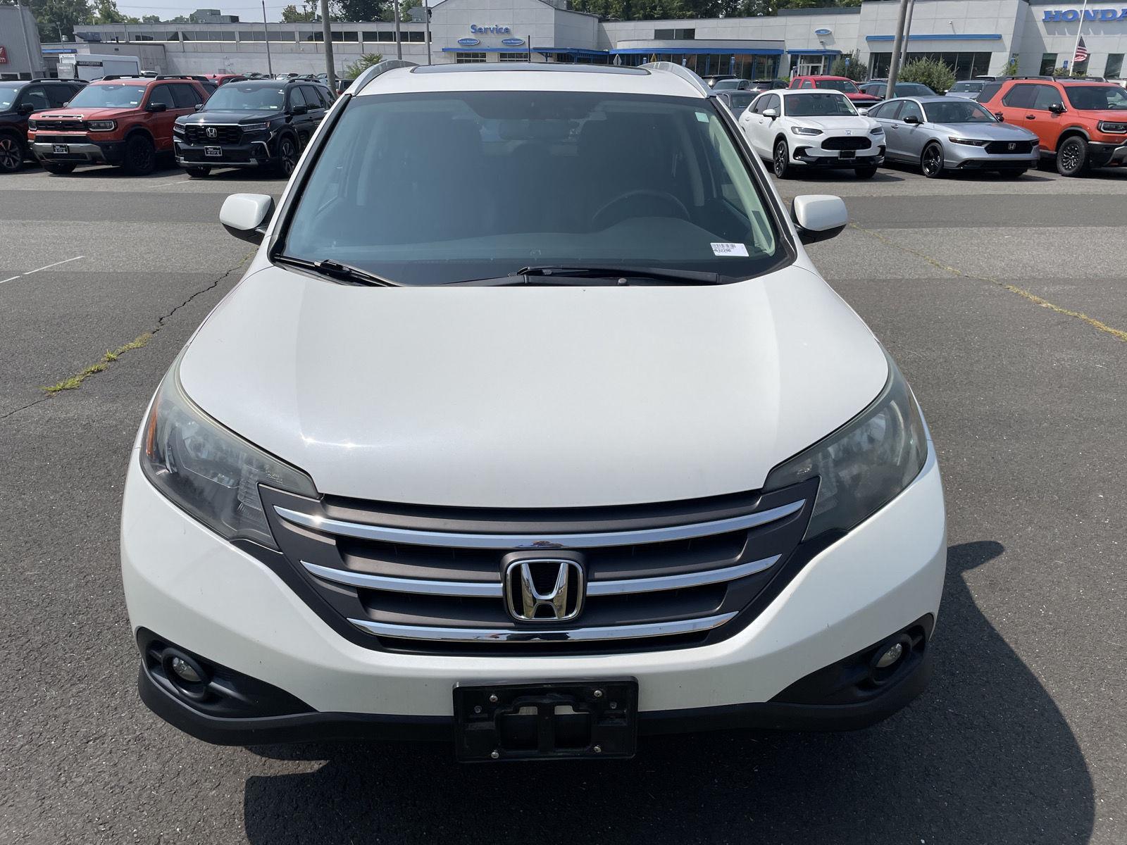 Used 2014 Honda CR-V EX-L with VIN 5J6RM4H75EL103323 for sale in Manchester, CT