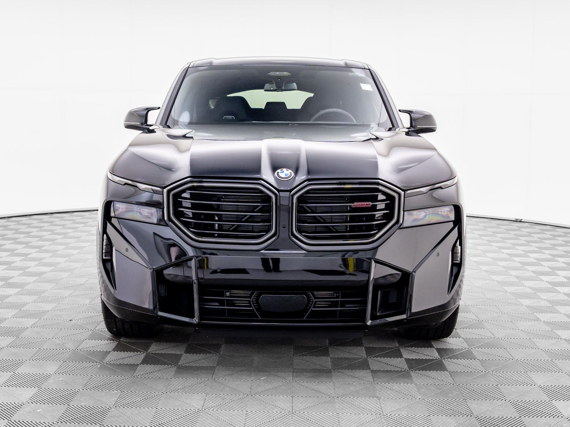 New 2025 Black Sapphire Metallic BMW Label Red image 8