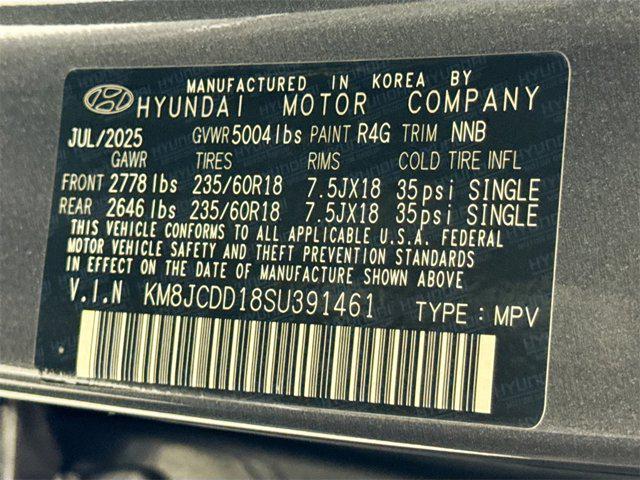 2025 Hyundai Tucson Hybrid SEL Convenience photo 35