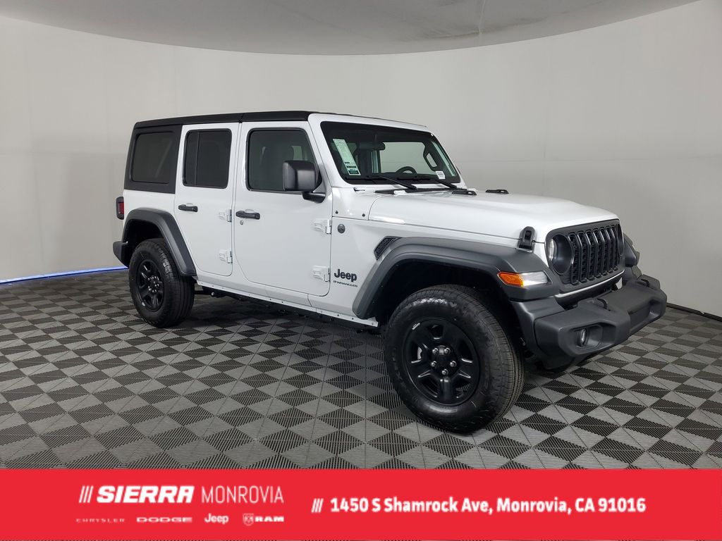 New 2025 Bright White Clear-Coat Exterior Paint Jeep Sport image 1