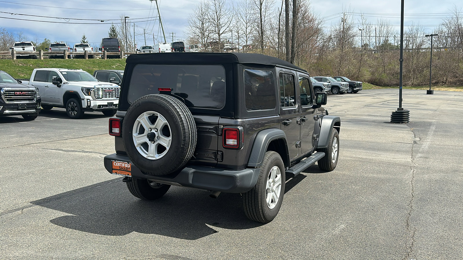 PreOwned 2021 JEEP WRANGLER UNLIMITED SPORT S 4×4 in Carmel MW0401S
