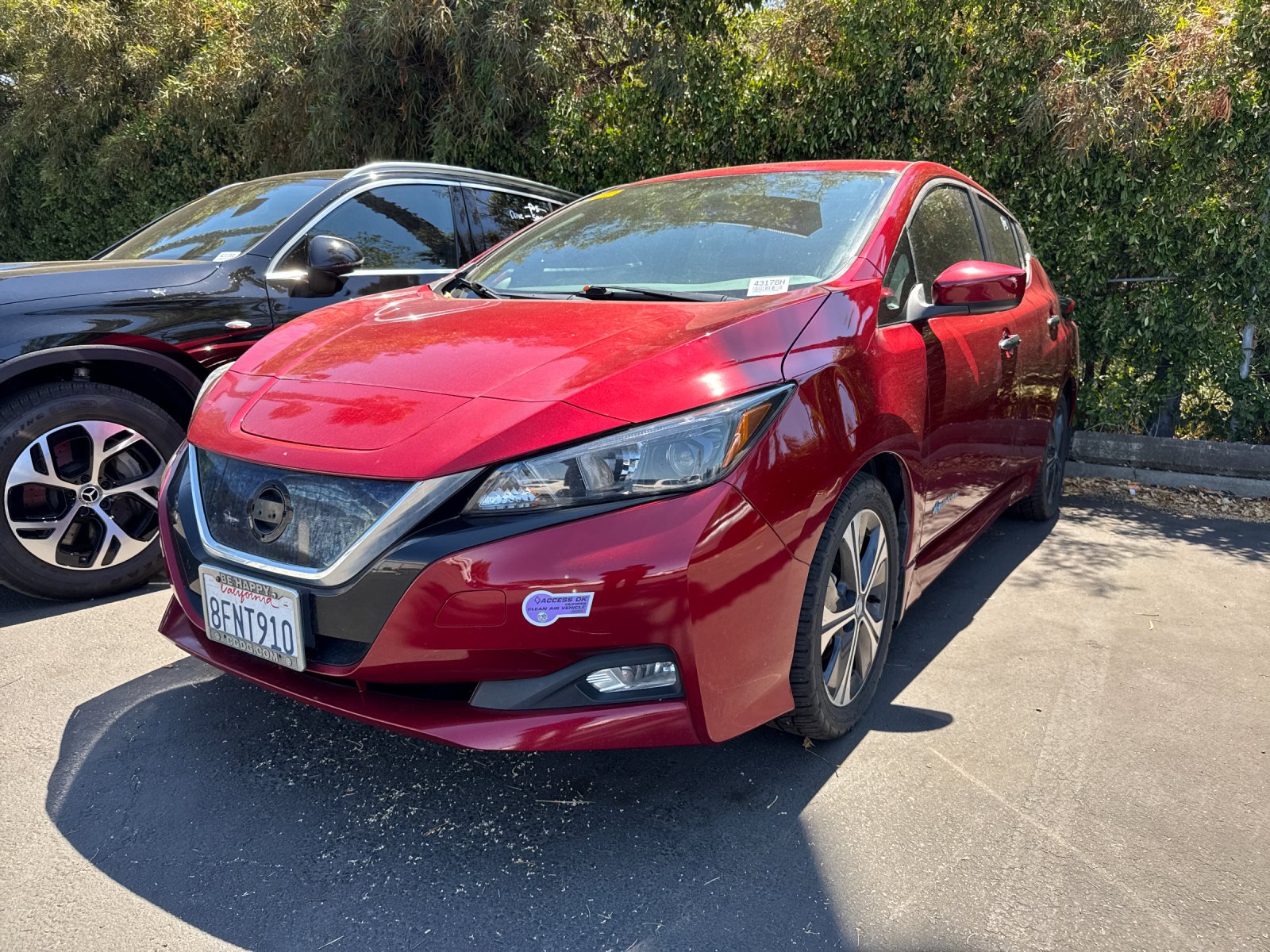Used 2018 Nissan LEAF SV with VIN 1N4AZ1CPXJC303866 for sale in Pleasanton, CA