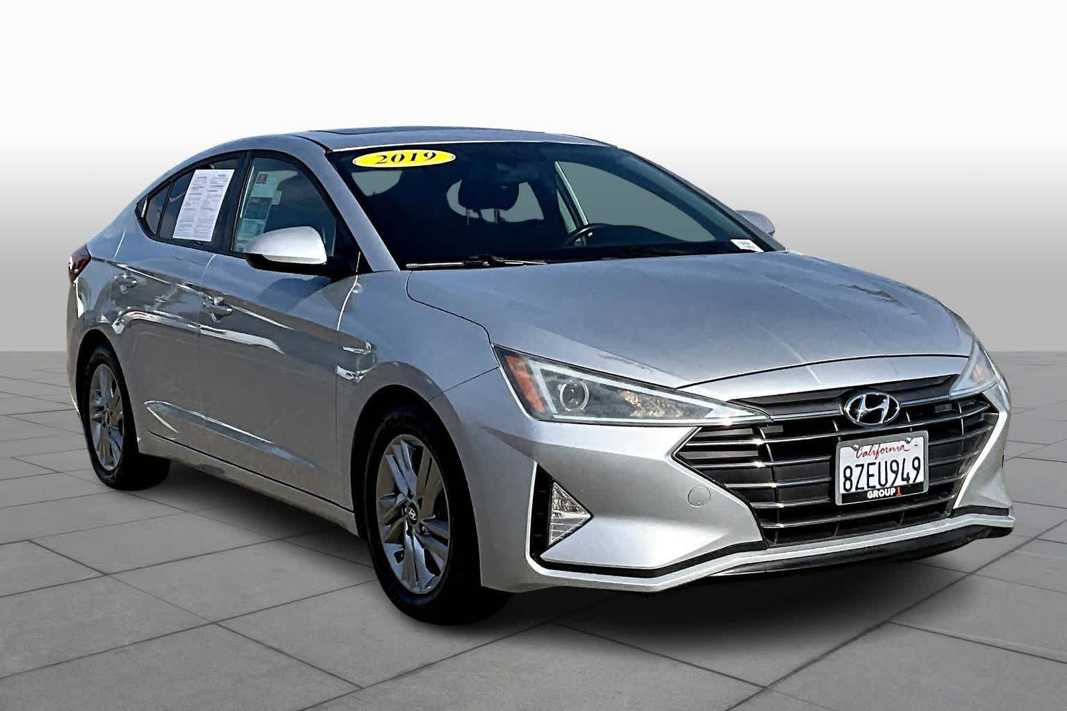 Used 2019 Hyundai Elantra Value Edition with VIN KMHD84LF5KU784054 for sale in Folsom, CA