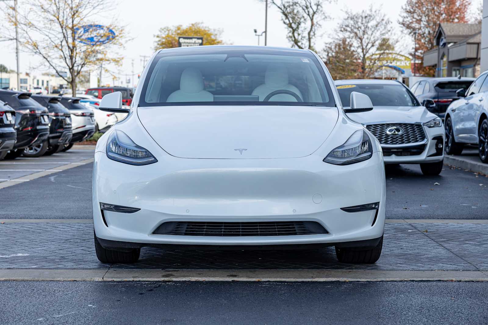 Used 2021 Tesla Model Y Long Range with VIN 5YJYGDEE4MF075866 for sale in Rockford, IL