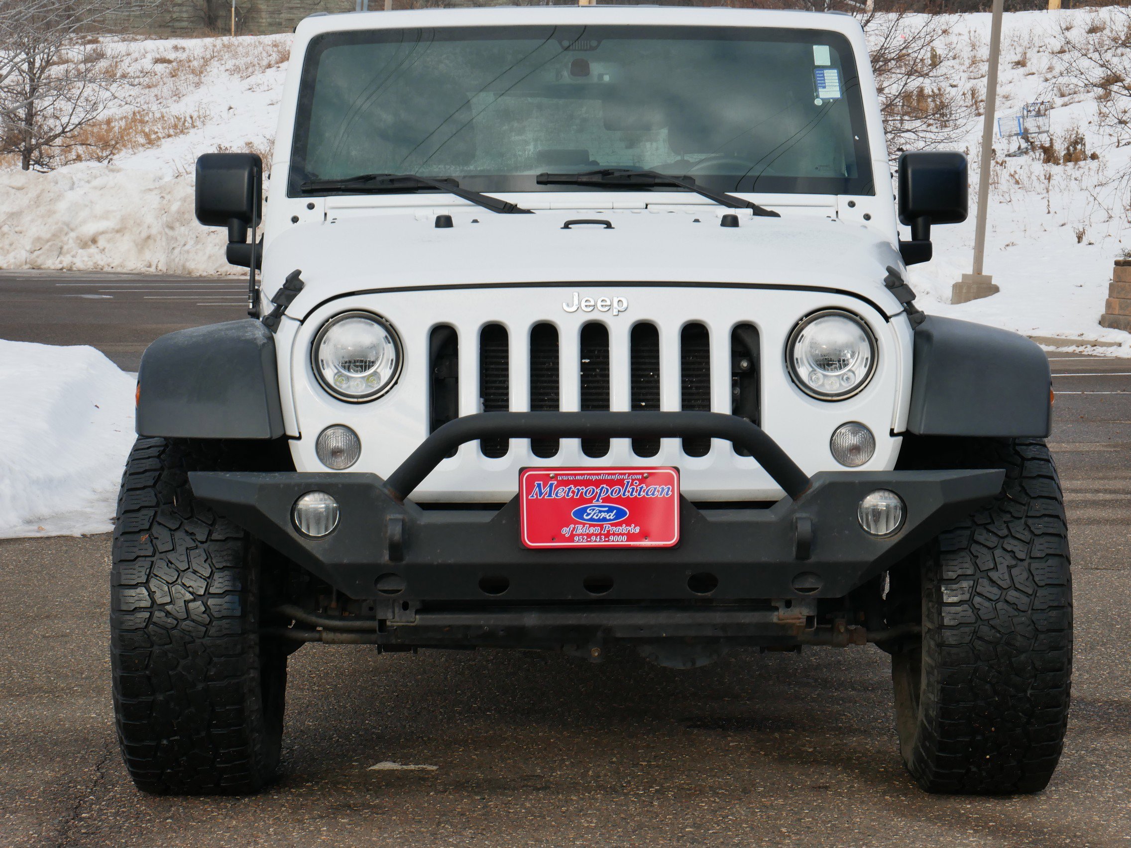 Used 2017 Jeep Wrangler Unlimited Sport S with VIN 1C4BJWDG5HL592036 for sale in Eden Prairie, Minnesota