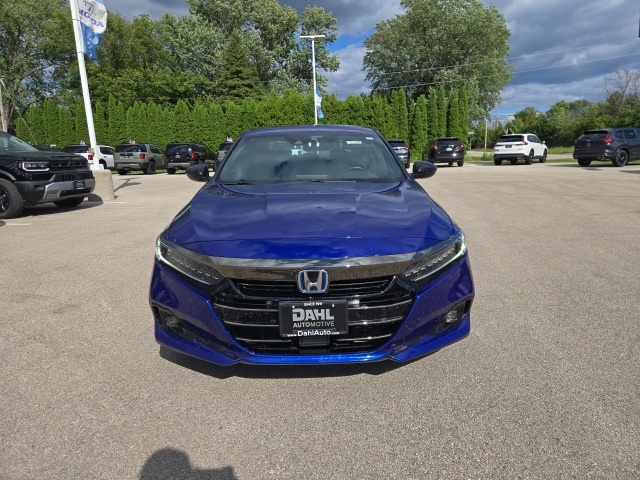 Certified 2022 Honda Accord Hybrid Sport with VIN 1HGCV3F24NA032560 for sale in Kansas City