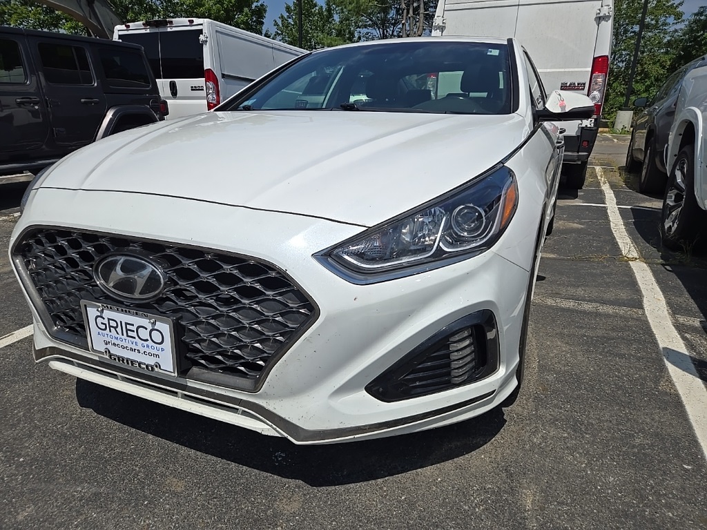 Used 2018 Hyundai Sonata Sport with VIN 5NPE34AF4JH728710 for sale in Methuen, MA