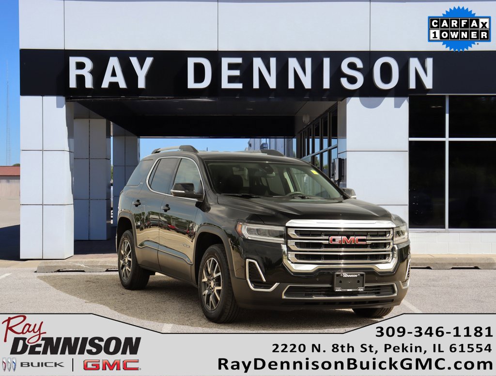 Used 2023 Ebony Twilight Metallic GMC SLE image 1