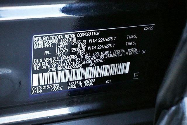 2022 Toyota RAV4 LE photo 31