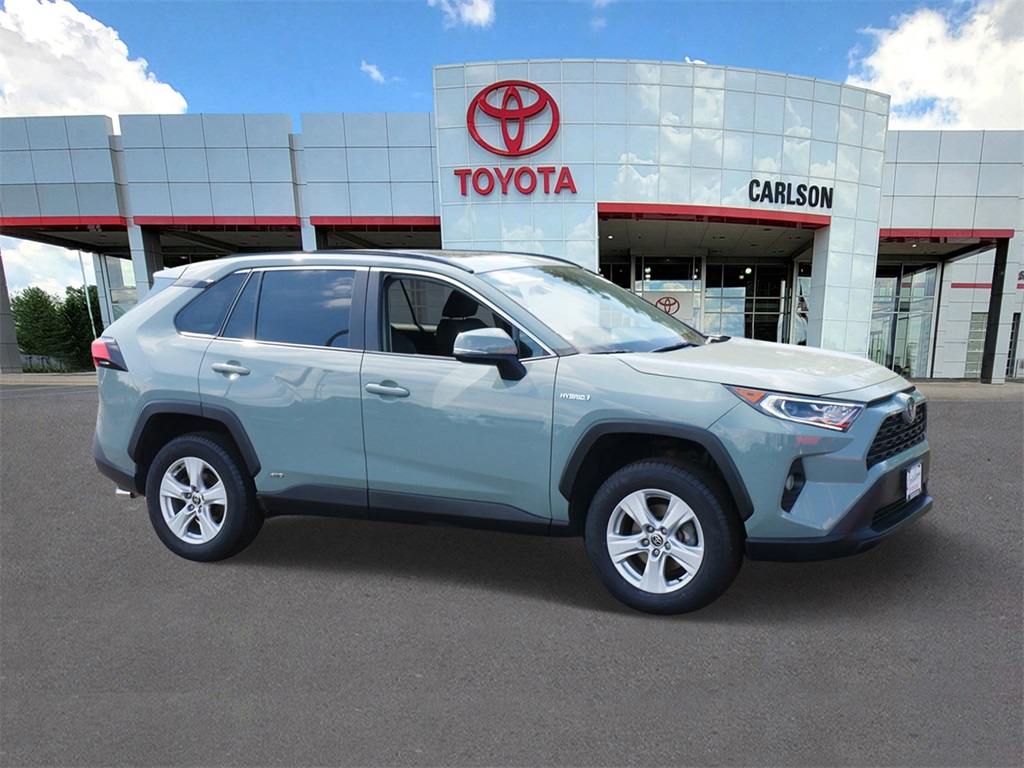 Certified 2021 Toyota RAV4 XLE with VIN 4T3RWRFV7MU030949 for sale in Minneapolis, Minnesota