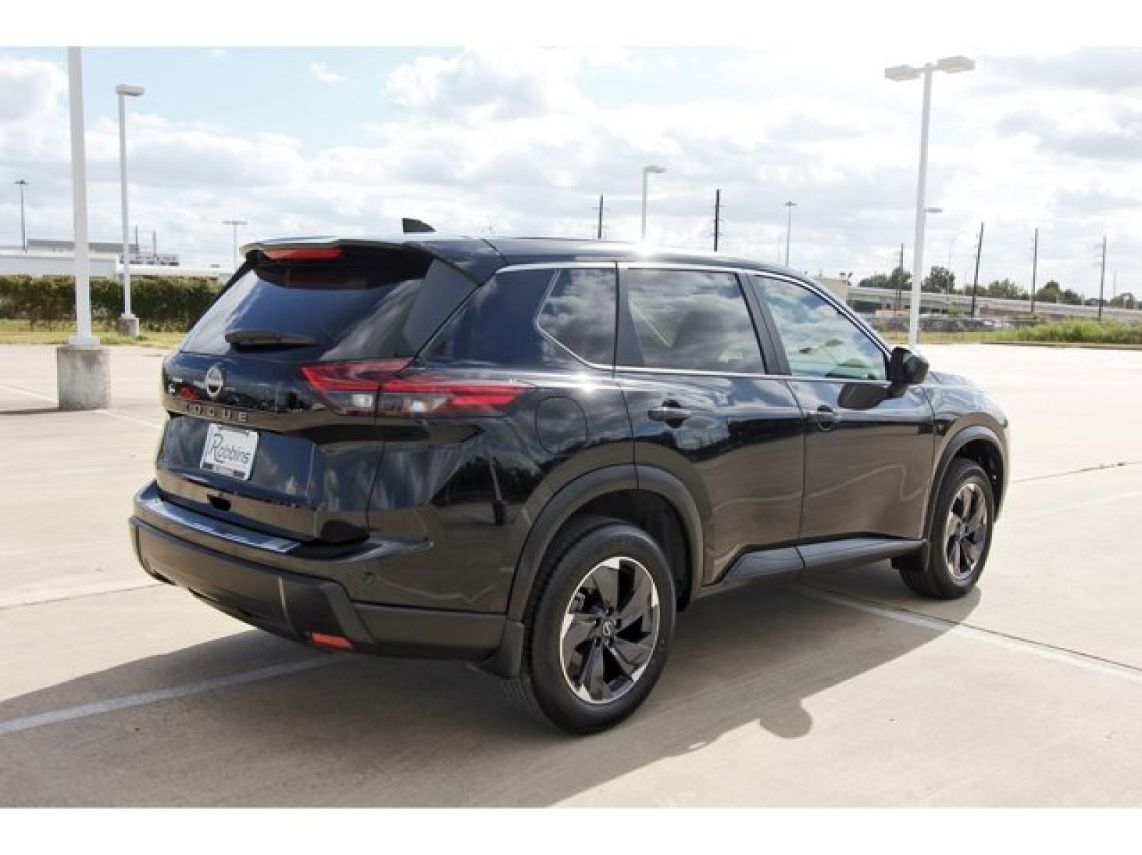 2025 Nissan Rogue SV Black at Robbins Nissan