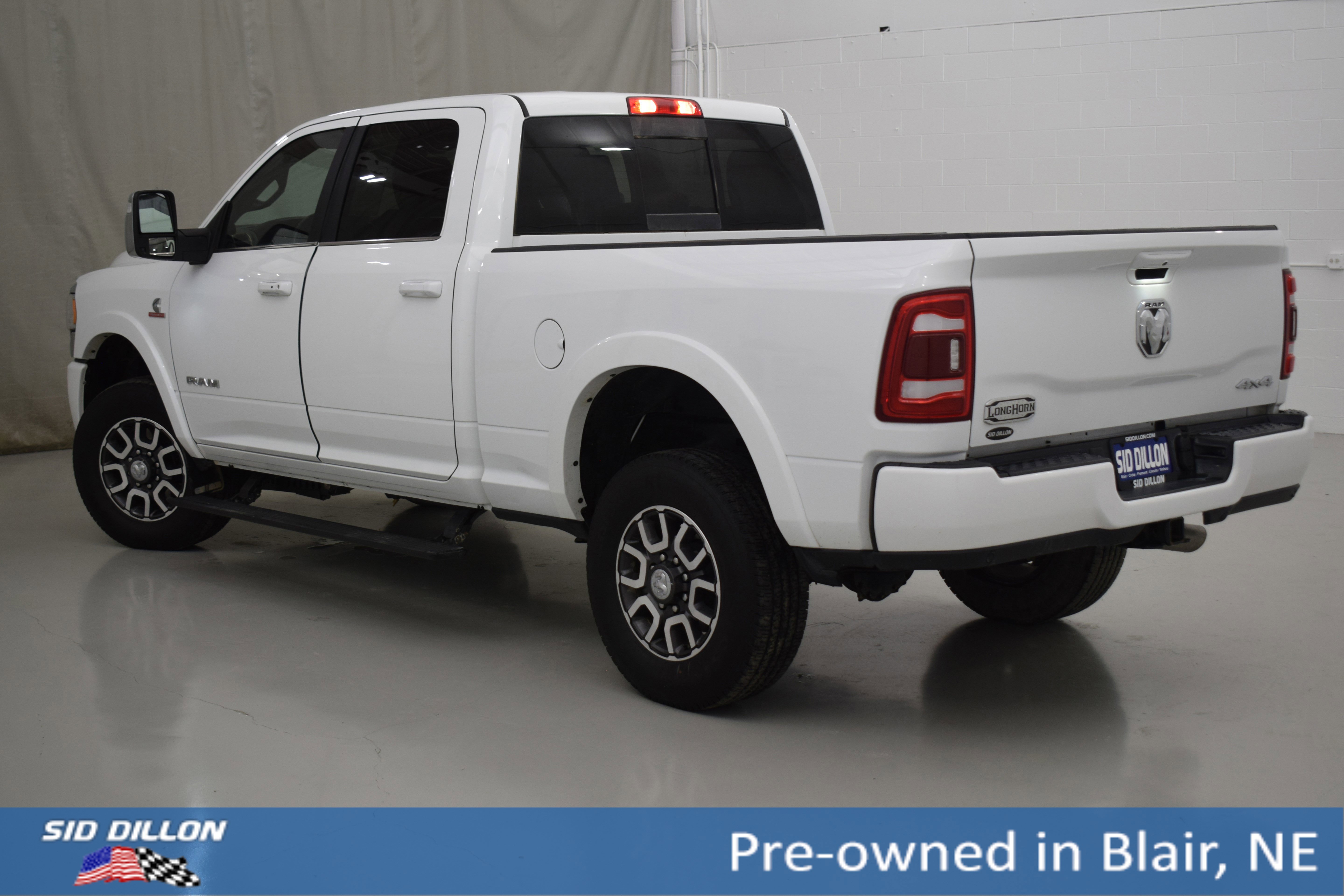 Used 2024 Bright White Clearcoat Ram Longhorn image 13