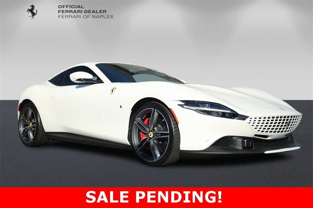 Certified Used 2024 White Ferrari Base image 1