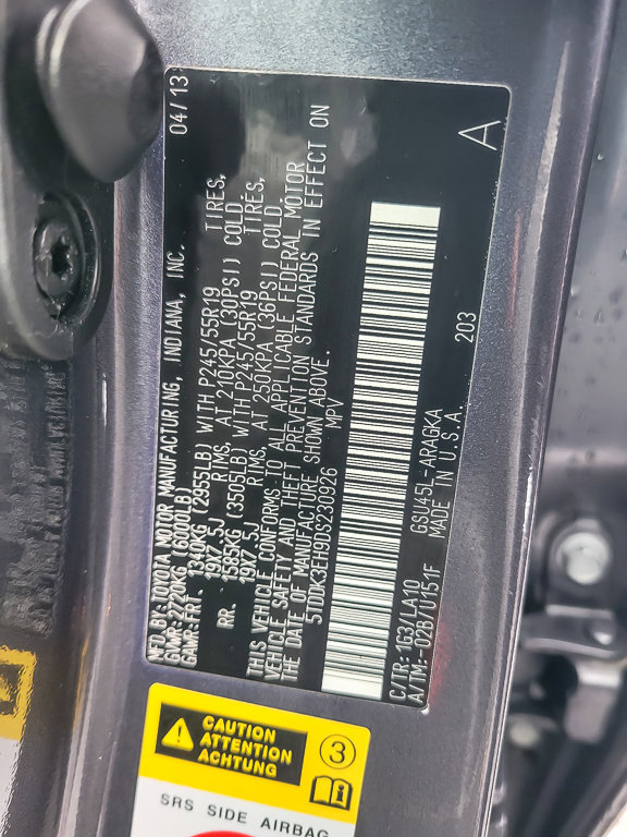 2013 TOYOTA HIGHLANDER - Image 27