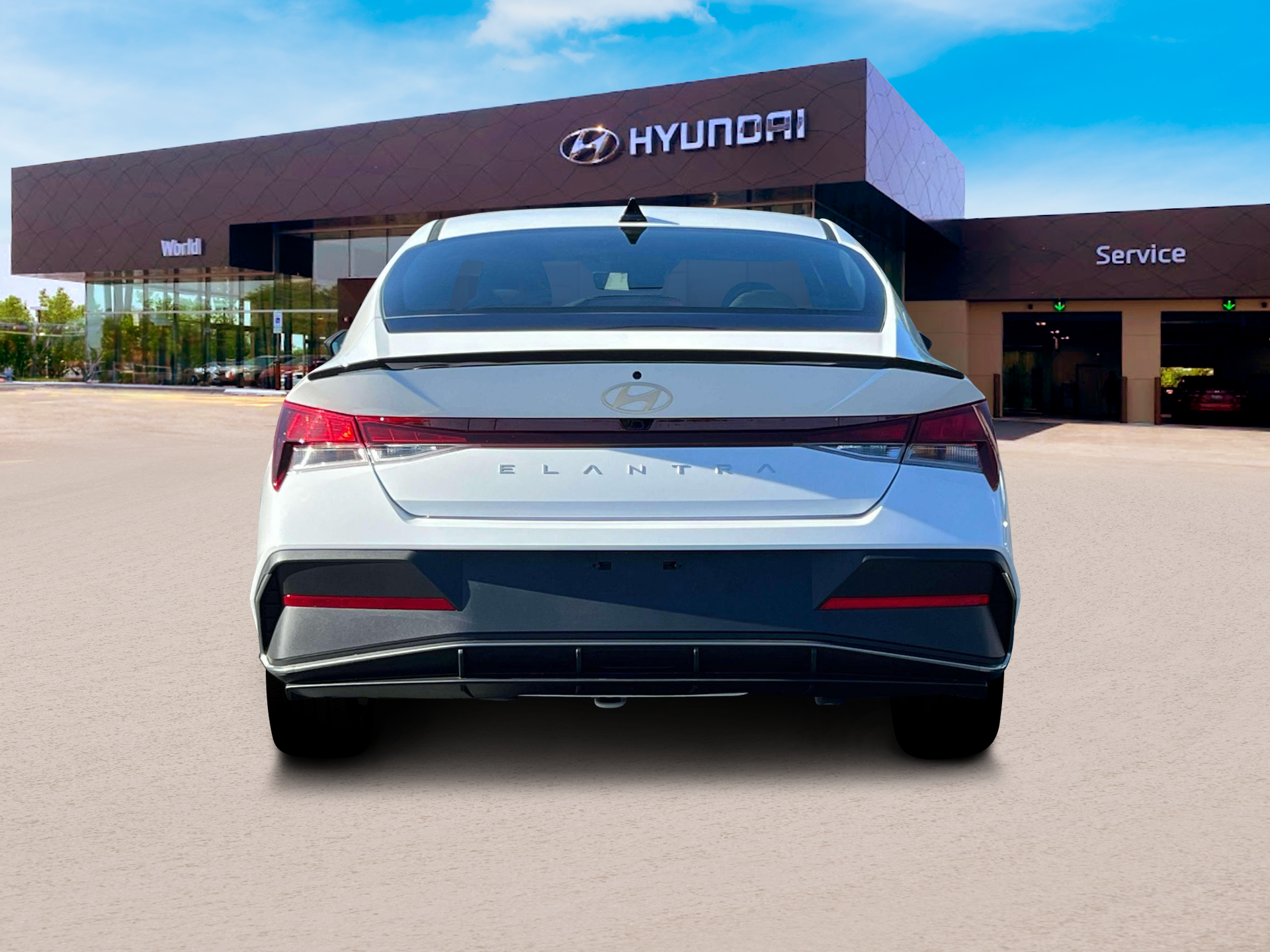 New 2025 Serenity White Hyundai SEL Sport image 6