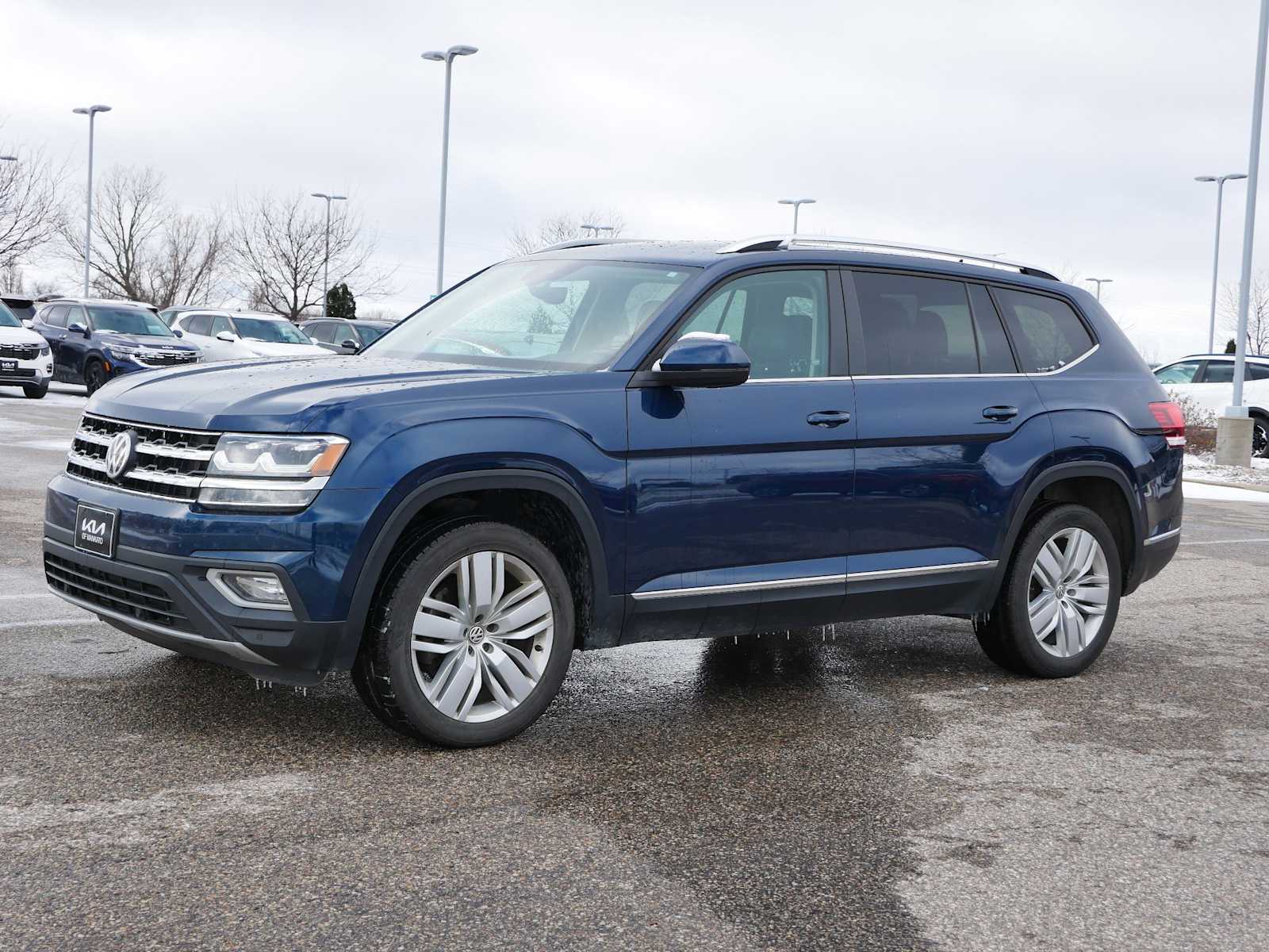 Used 2019 Volkswagen Atlas SEL with VIN 1V2MR2CA1KC547155 for sale in Mankato, Minnesota