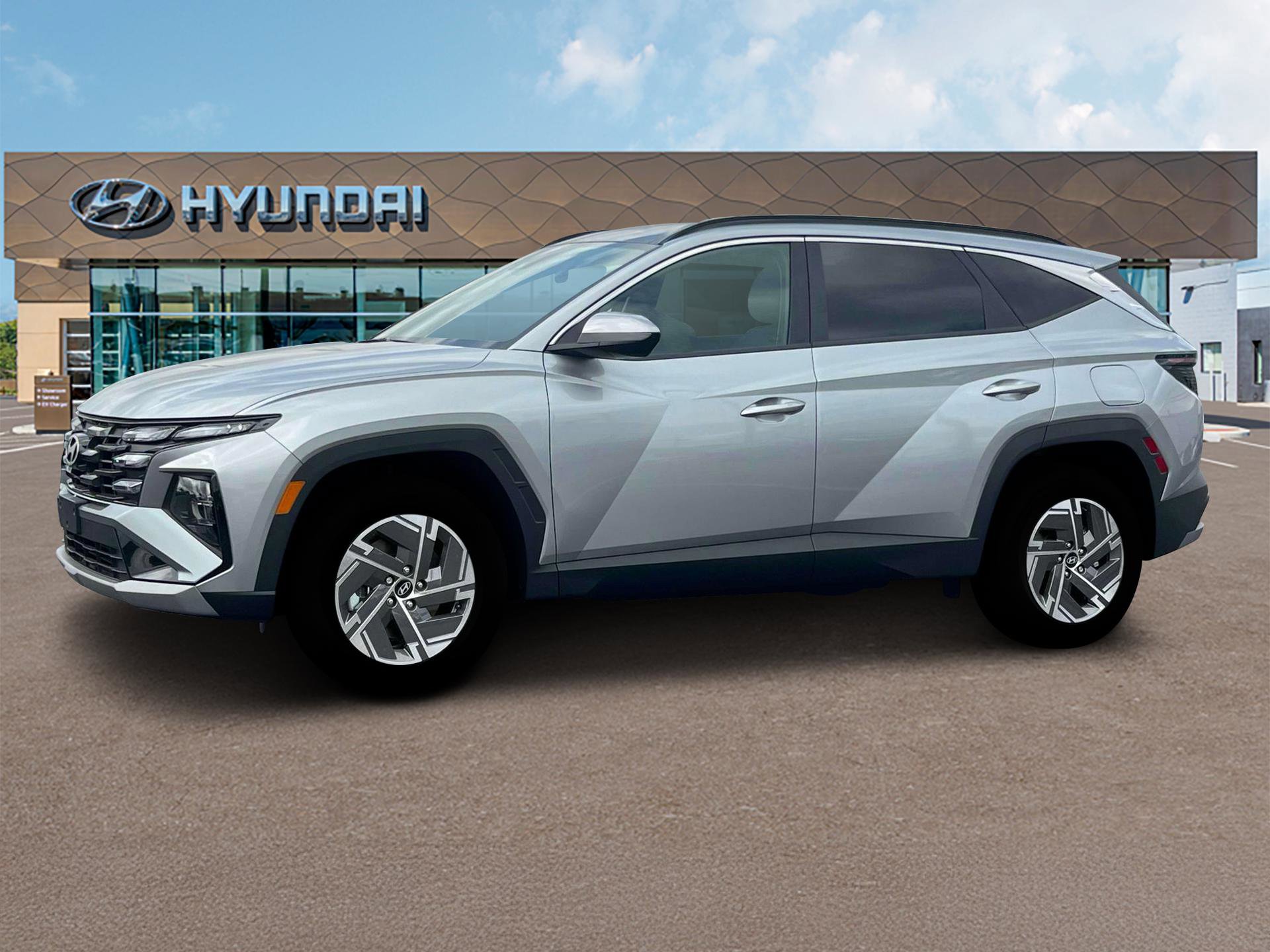 2025 Hyundai Tucson Hybrid Blue photo 2