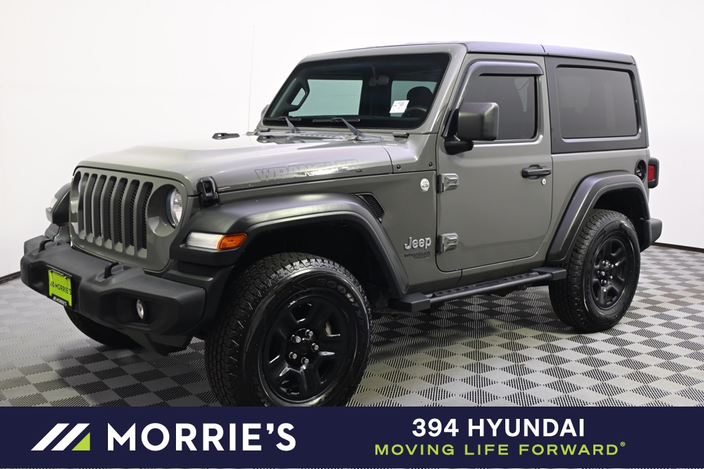 Used 2020 Jeep Wrangler Sport with VIN 1C4GJXAG3LW177465 for sale in St. Louis Park, Minnesota