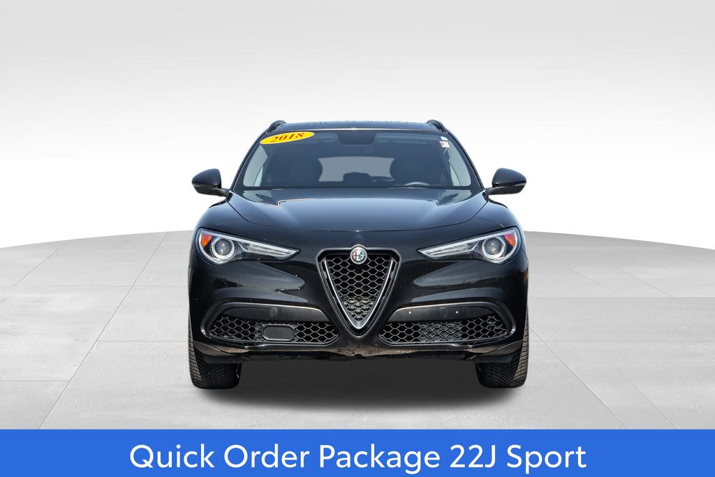 Used 2018 Alfa Romeo Stelvio Sport with VIN ZASFAKPN8J7B62057 for sale in Mount Pleasant, WI