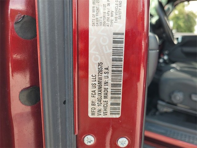 2021 Jeep Wrangler Anniversary Edition photo 20