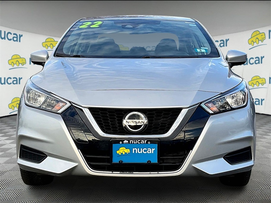 Used 2022 Nissan Versa Sedan SV with VIN 3N1CN8EV1NL859676 for sale in Saint Albans City, VT