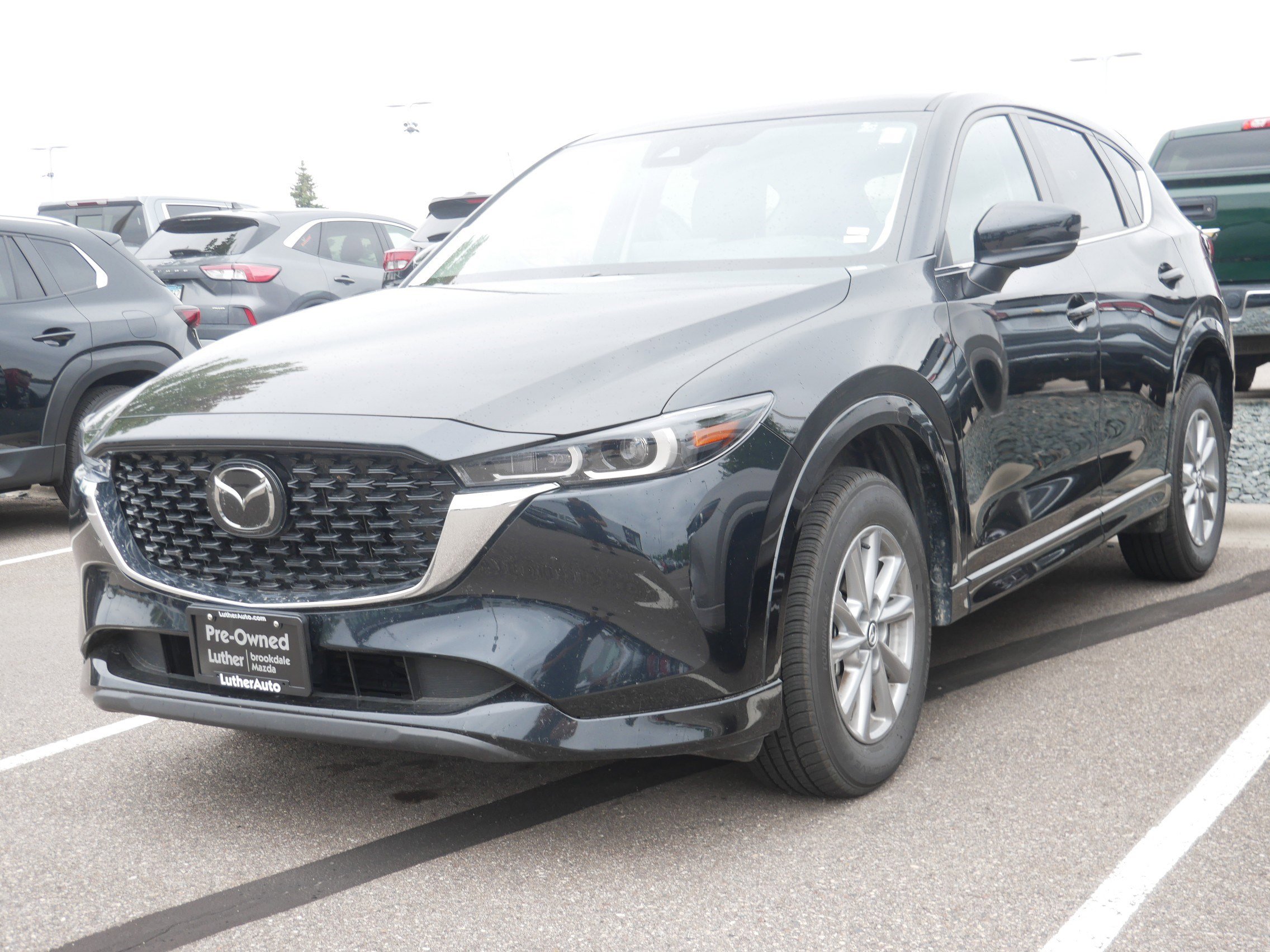 Certified 2025 Mazda CX-5 S Select Package with VIN JM3KFBBL8S0561129 for sale in Brooklyn Center, Minnesota