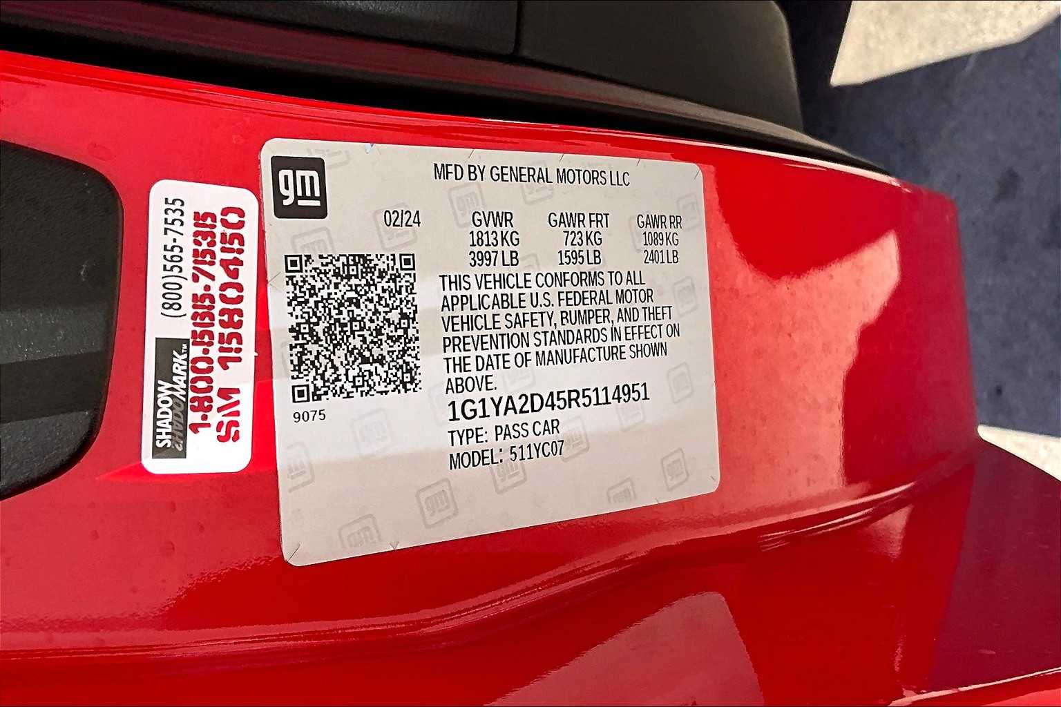 2024 Chevrolet Corvette Stingray 1LT photo 29
