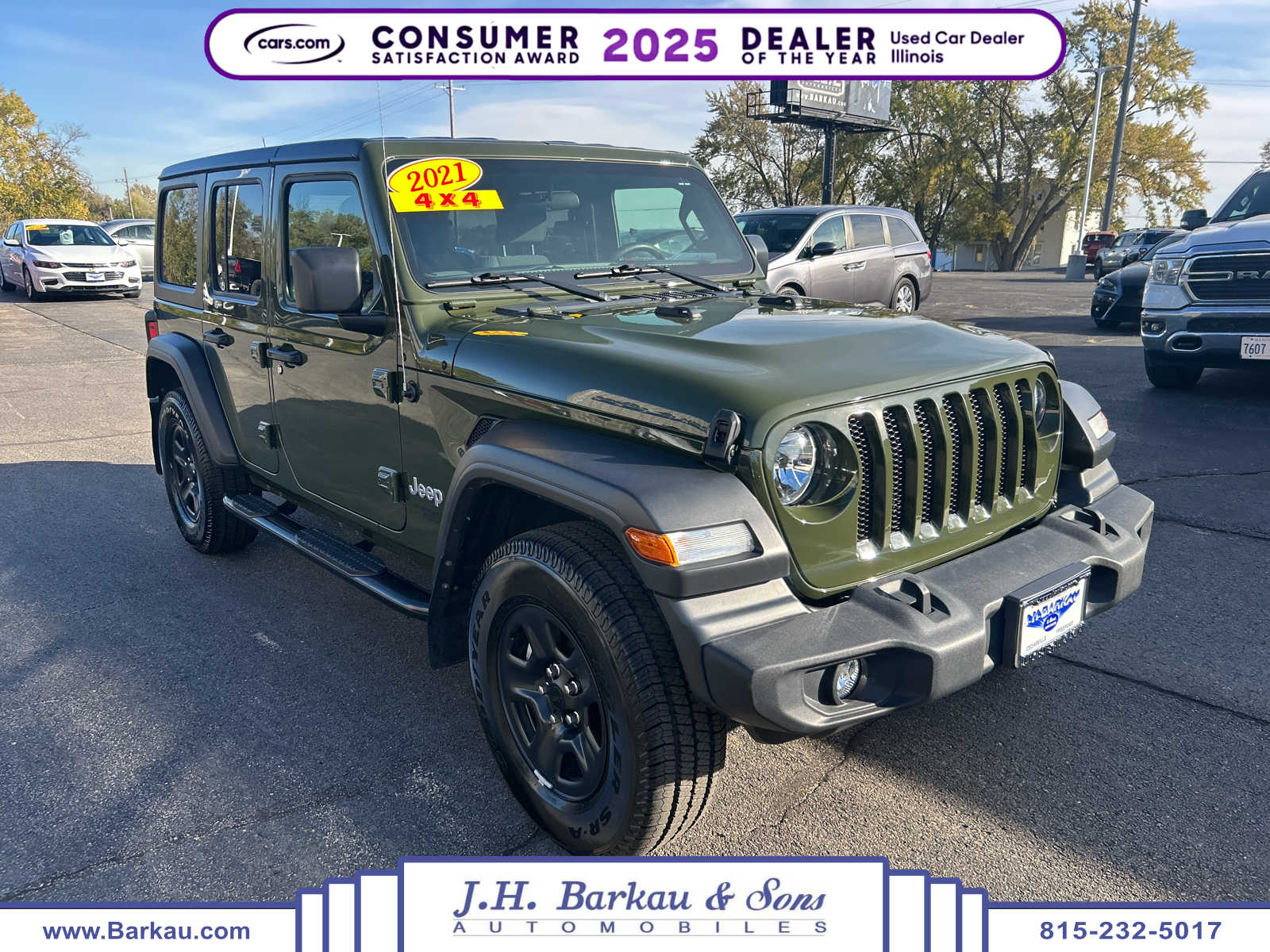2021 Jeep Wrangler Unlimited Sport's photo