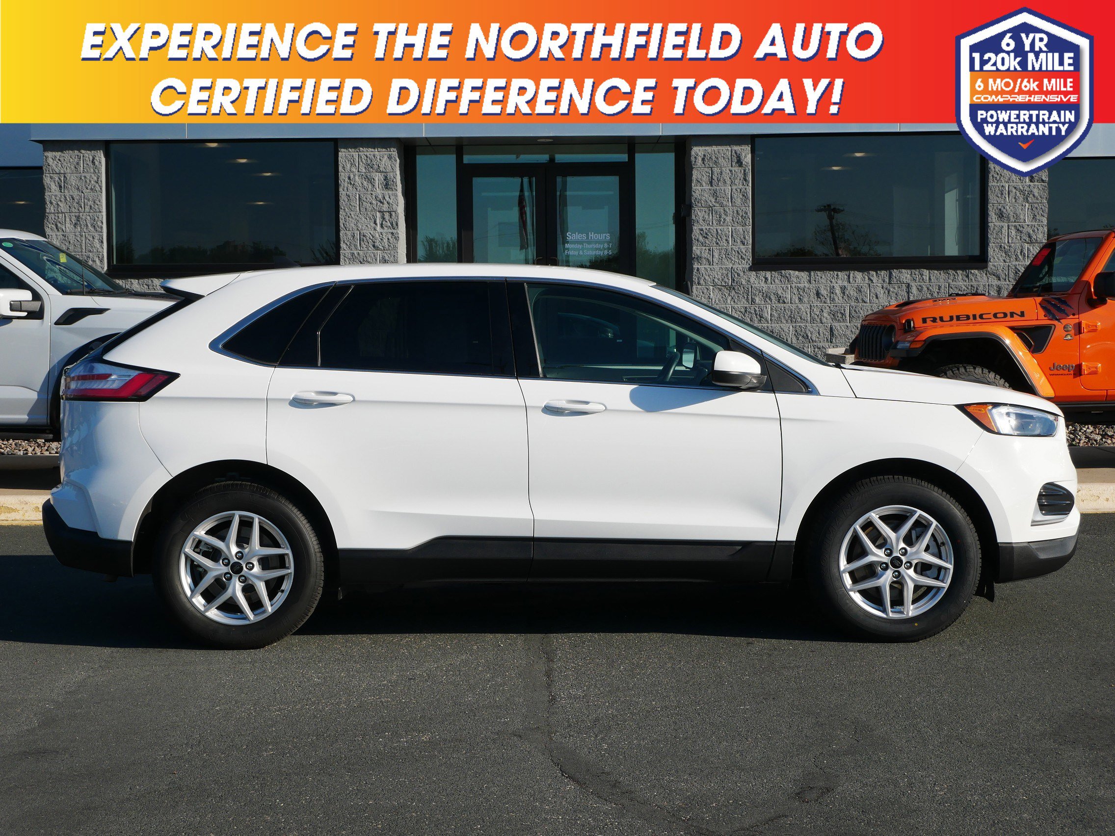 Certified 2024 Ford Edge SEL with VIN 2FMPK4J96RBA94888 for sale in Northfield, Minnesota