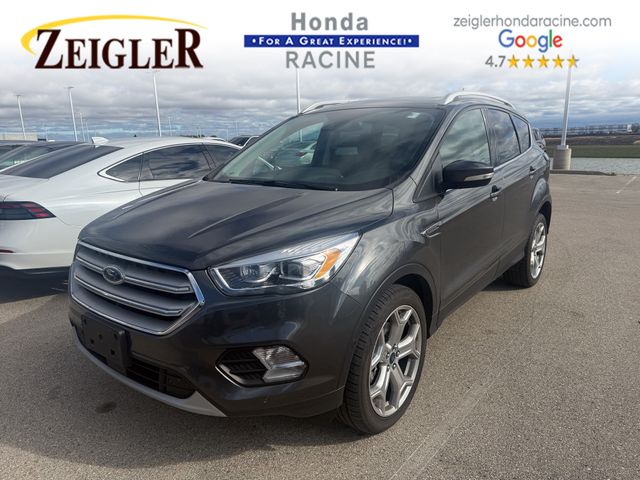 Used 2018 Ford Escape Titanium with VIN 1FMCU9J9XJUA18353 for sale in Sturtevant, WI