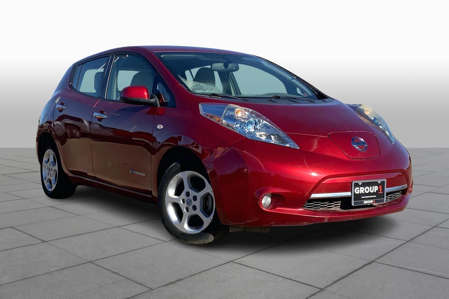 Used 2012 Nissan LEAF SL with VIN JN1AZ0CPXCT024444 for sale in Lubbock, TX