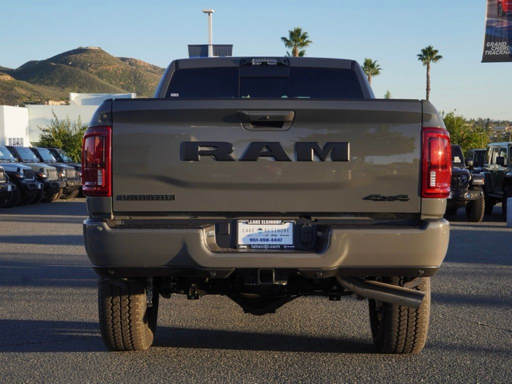 New 2026 Ceramic Gray Clear-Coat Exterior Paint RAM Laramie image 4