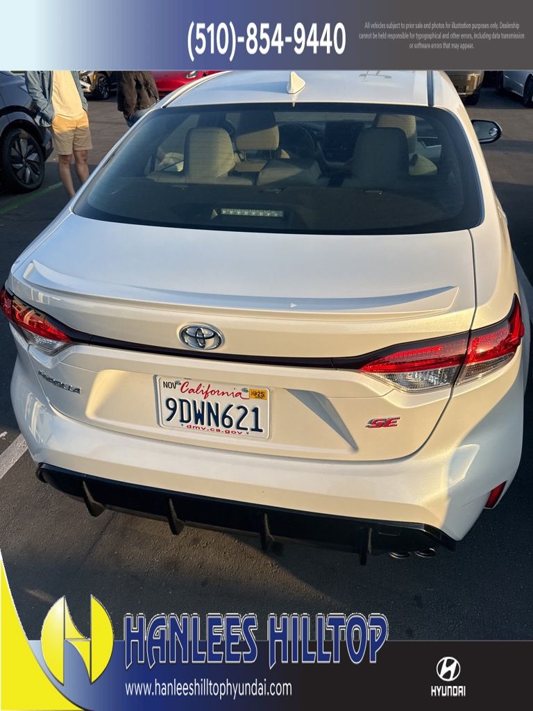 2023 Toyota Corolla SE photo 4