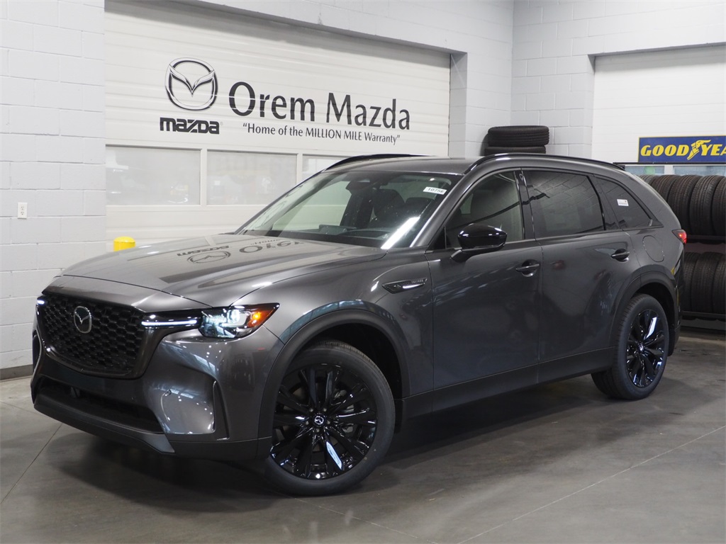 New 2025 Machine Gray Metallic Mazda 3.3 Turbo Premium Sport AWD image 1