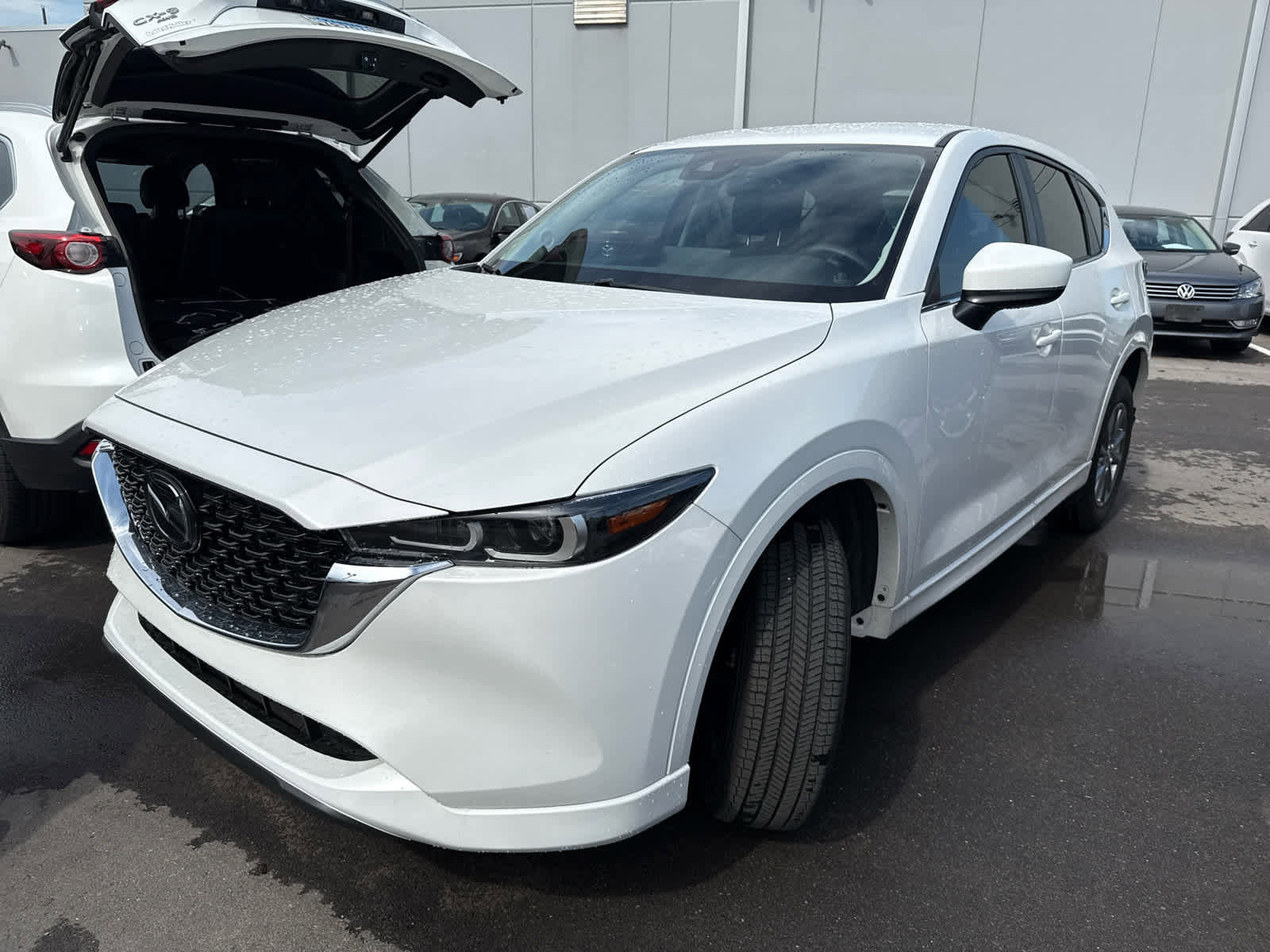 Certified 2025 Mazda CX-5 S Select Package with VIN JM3KFBBL4S0668906 for sale in Kansas City