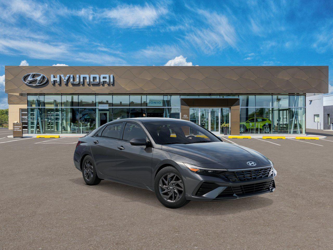 New 2025 Gray Hyundai Blue image 2