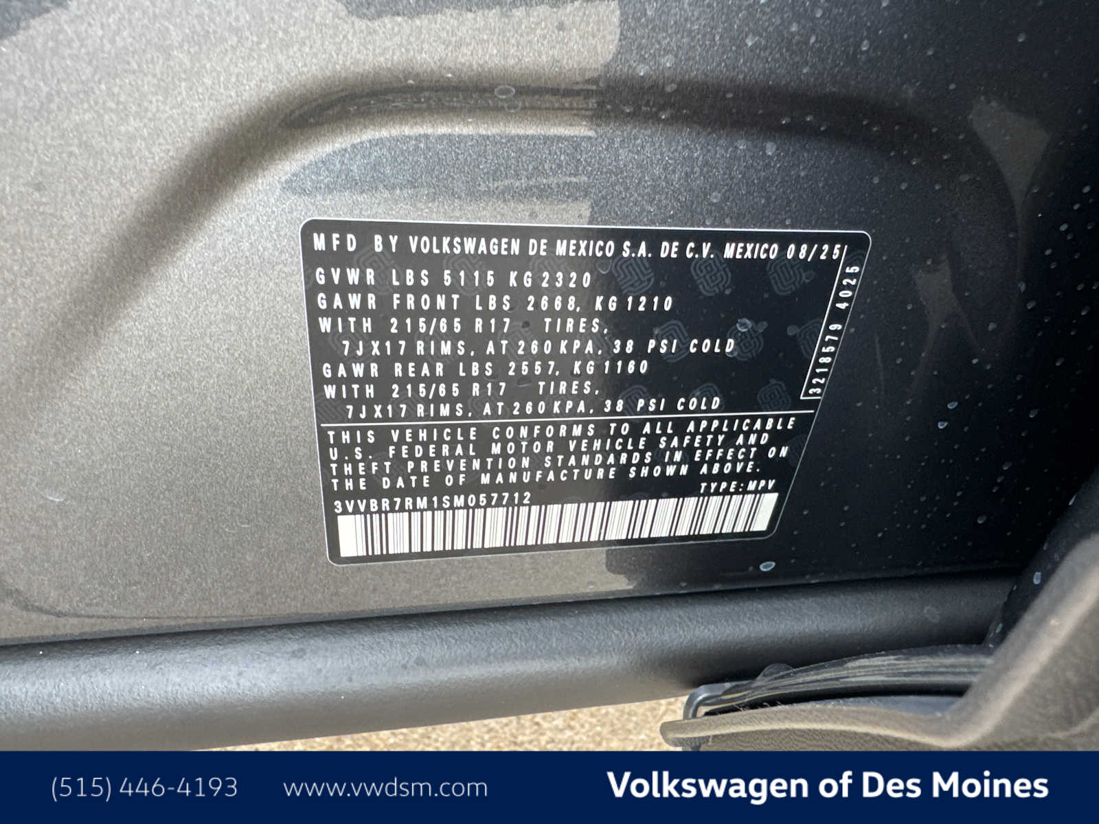 2025 Volkswagen Tiguan S photo 18