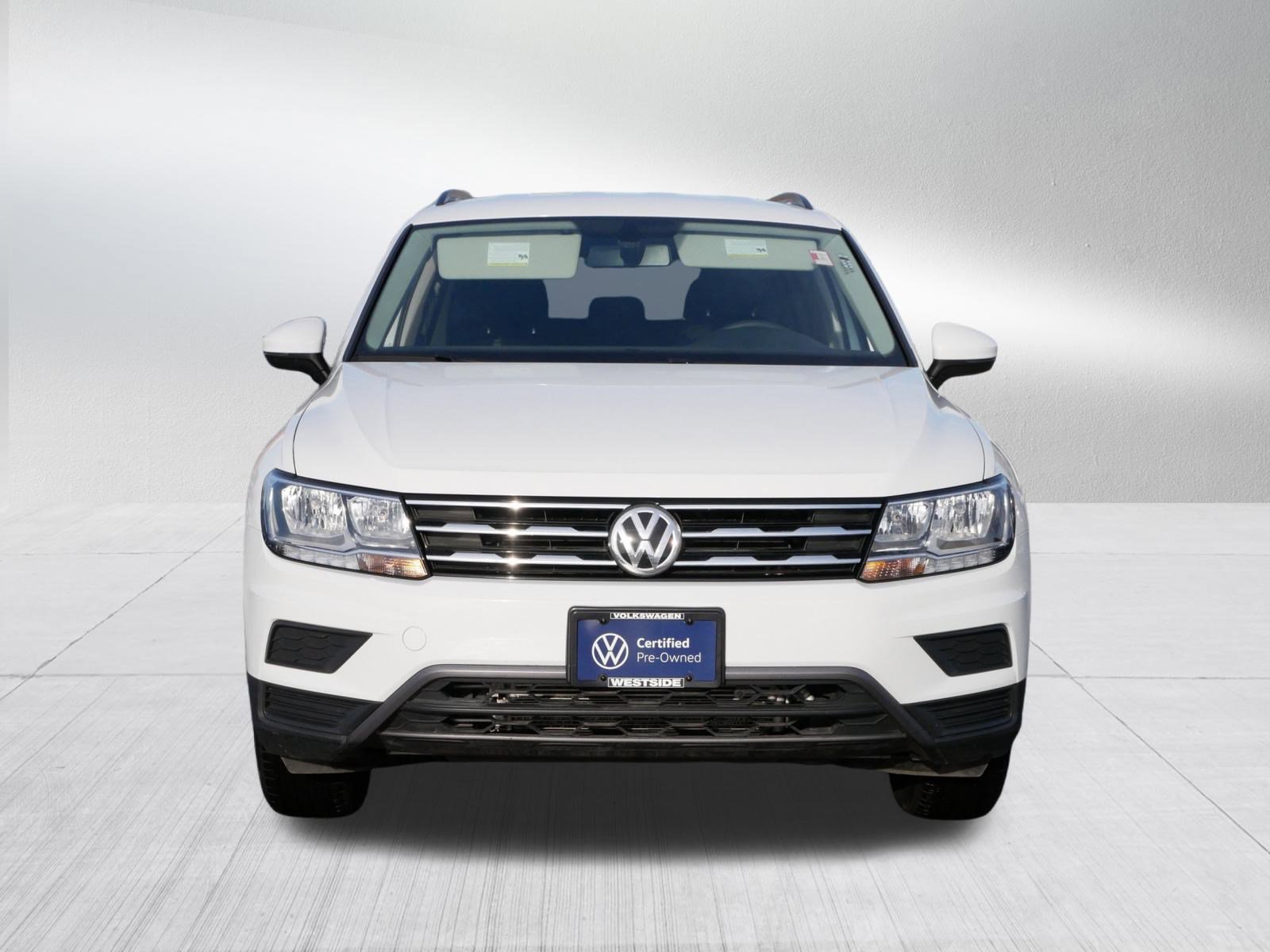 Certified 2021 Volkswagen Tiguan SE with VIN 3VV2B7AX8MM141992 for sale in Saint Louis Park, Minnesota