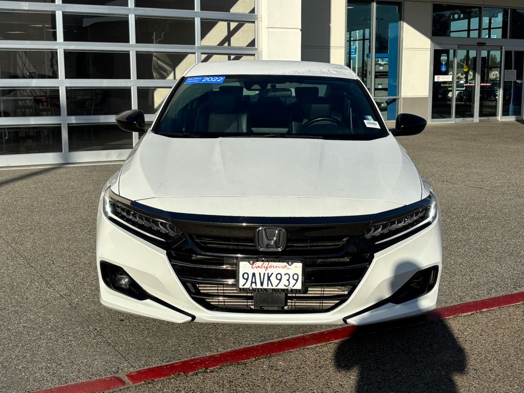 Certified 2022 Honda Accord Sport with VIN 1HGCV1F30NA037915 for sale in Kansas City